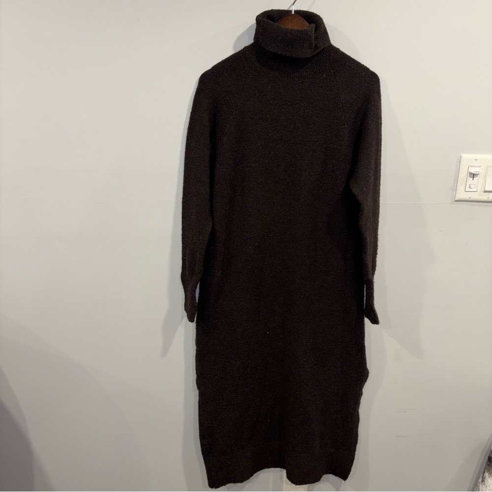 Elegant Turtleneck Dress